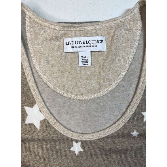 Karen Neuburger Live Love Lounge Lot Of 2 Pajama Tops Stars & Blue Stripes XL - Picture 5 of 7